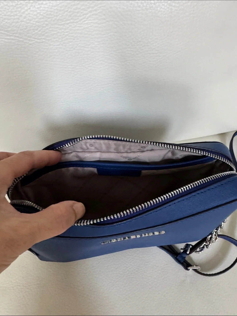 Michael Kors Cobalt Blue Jetset Crossbody bag-BNWT)